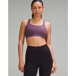 Lululemon Energy Bra Medium Support Size 10 Grape Thistle